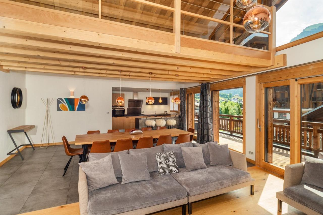 Colibri Penthouse Apartment Morzine Exterior photo